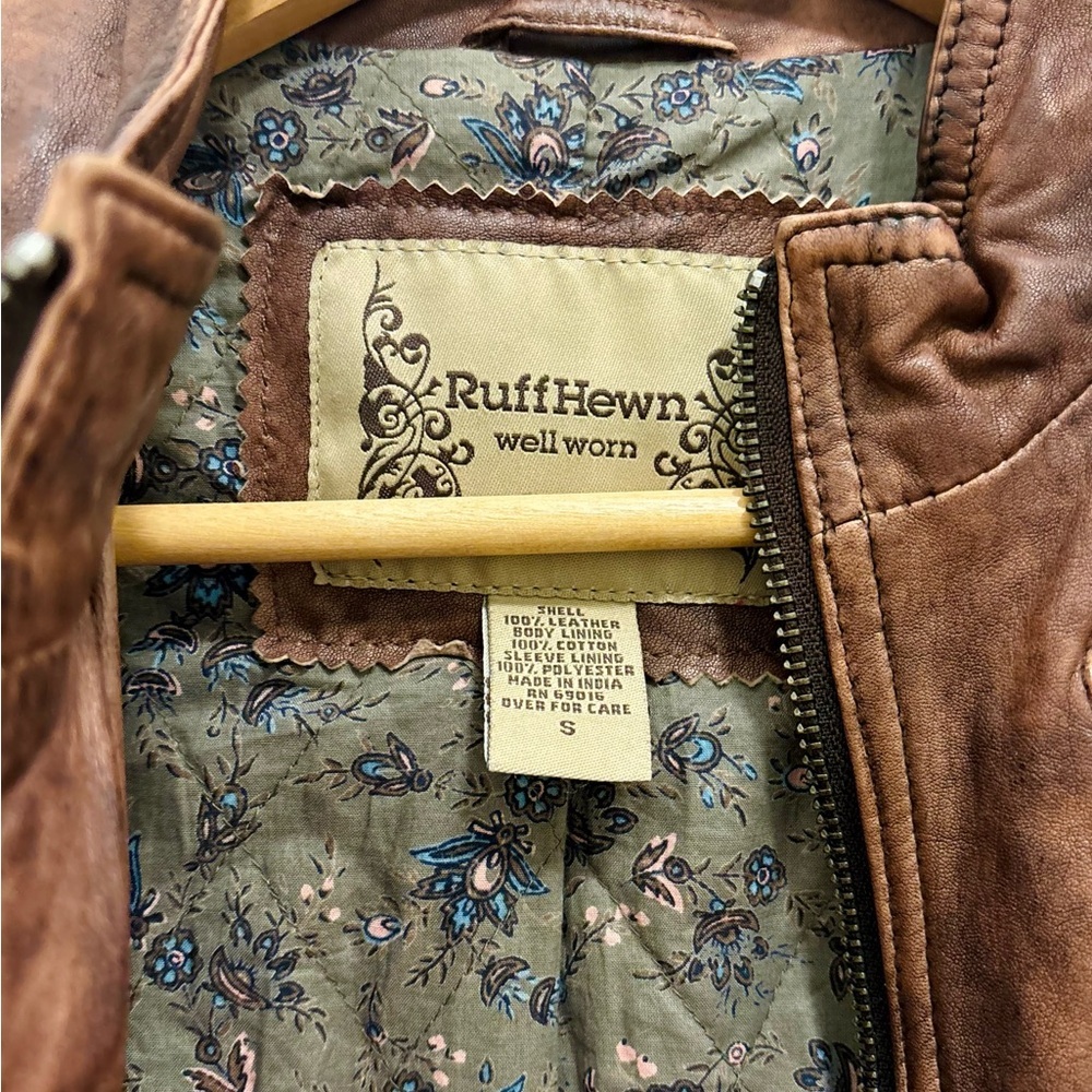 RuffHewn Vintage Leather Jacket - Picture 7 of 10